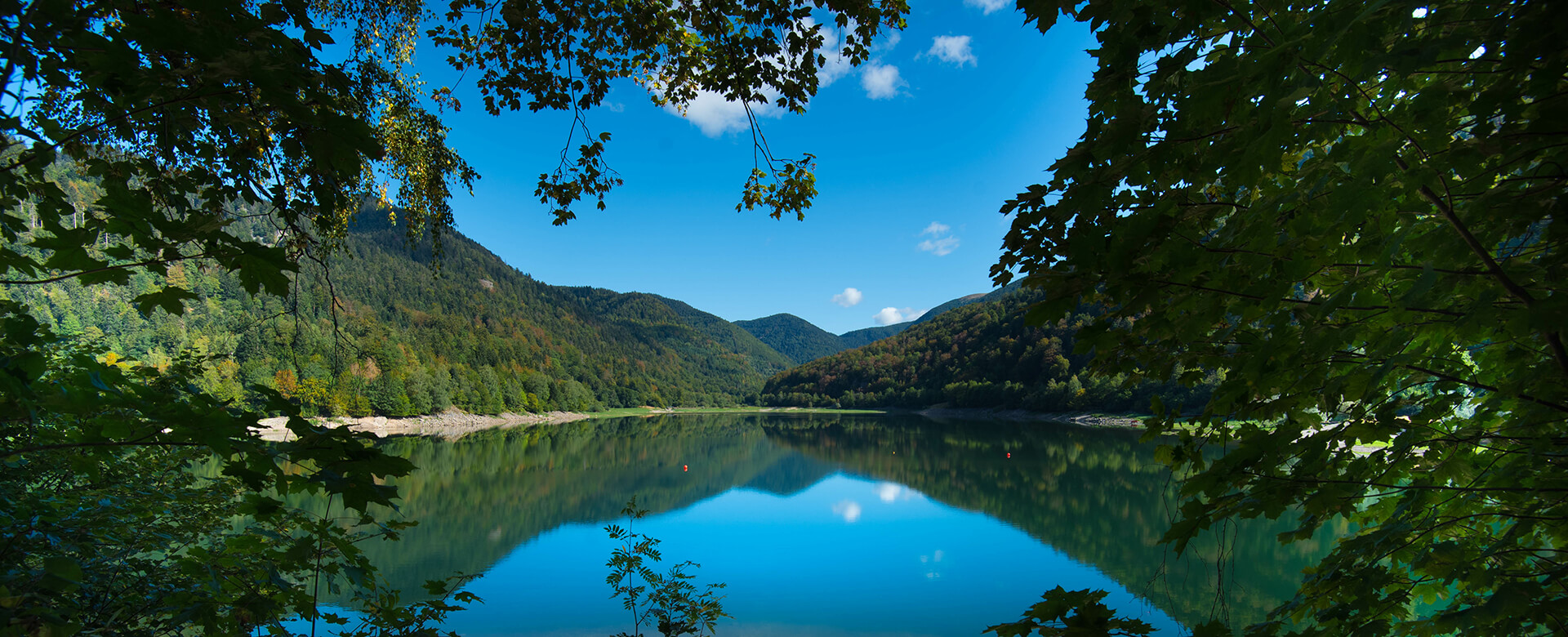 Lac d’origine glacière dans les Hautes Vosges d’Alsace