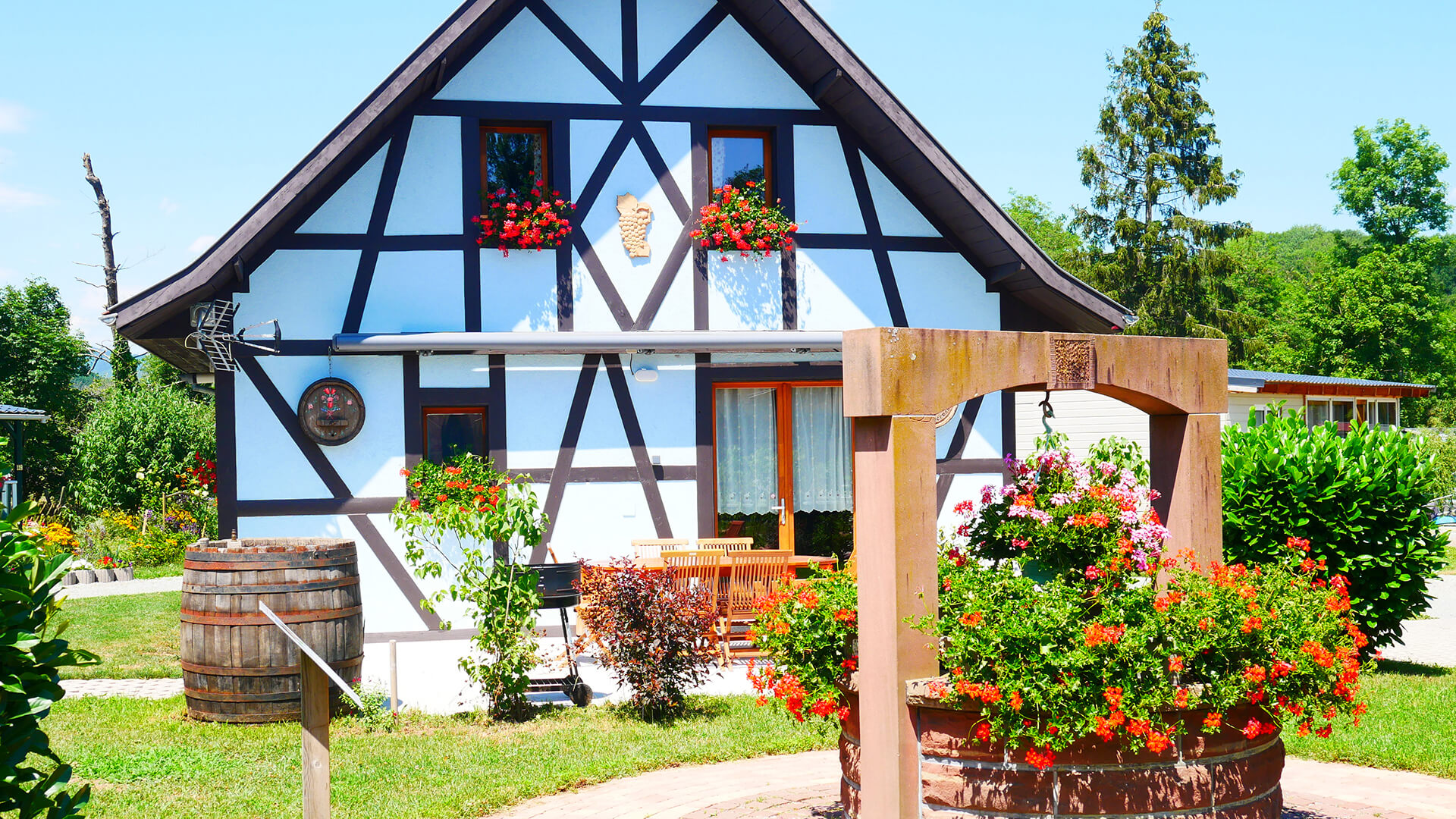 Hébergement insolite en Alsace, location de chalets alsaciens